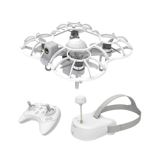APEX AT-122 FPV Racing Drone with Powerful Brushless Motor, Low Latency Analog Video Transmission, Ideal for Drone Enthusiasts, Outdoor Photographers and Beginners, 1000mAh Long-lasting Battery, 500m Range