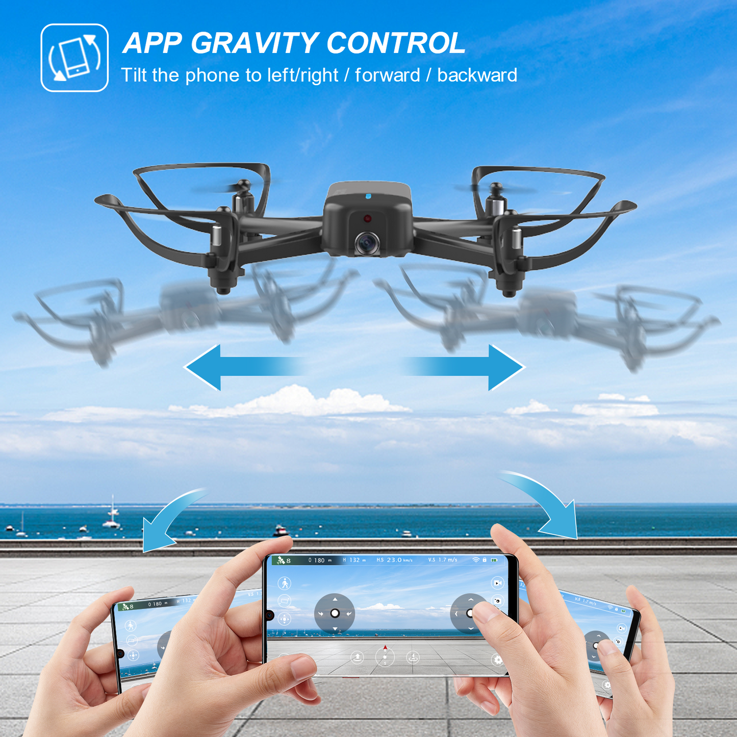 APEX AT-149 Scratch Coding Drone, Education Programmable Drone with 720P HD Camera, Mini Drone for Kids Beginners