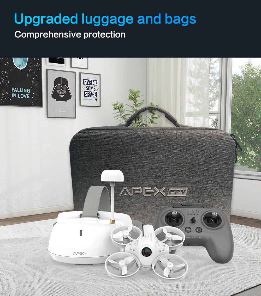 APEX VR70 2.0 Upgrad FPV Racing Drone with Head Tracking Mode