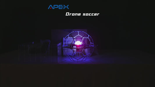 AT-116 Soccer Drone RC Quadcopter Drone with Lights Flying Ball Drone for Kids