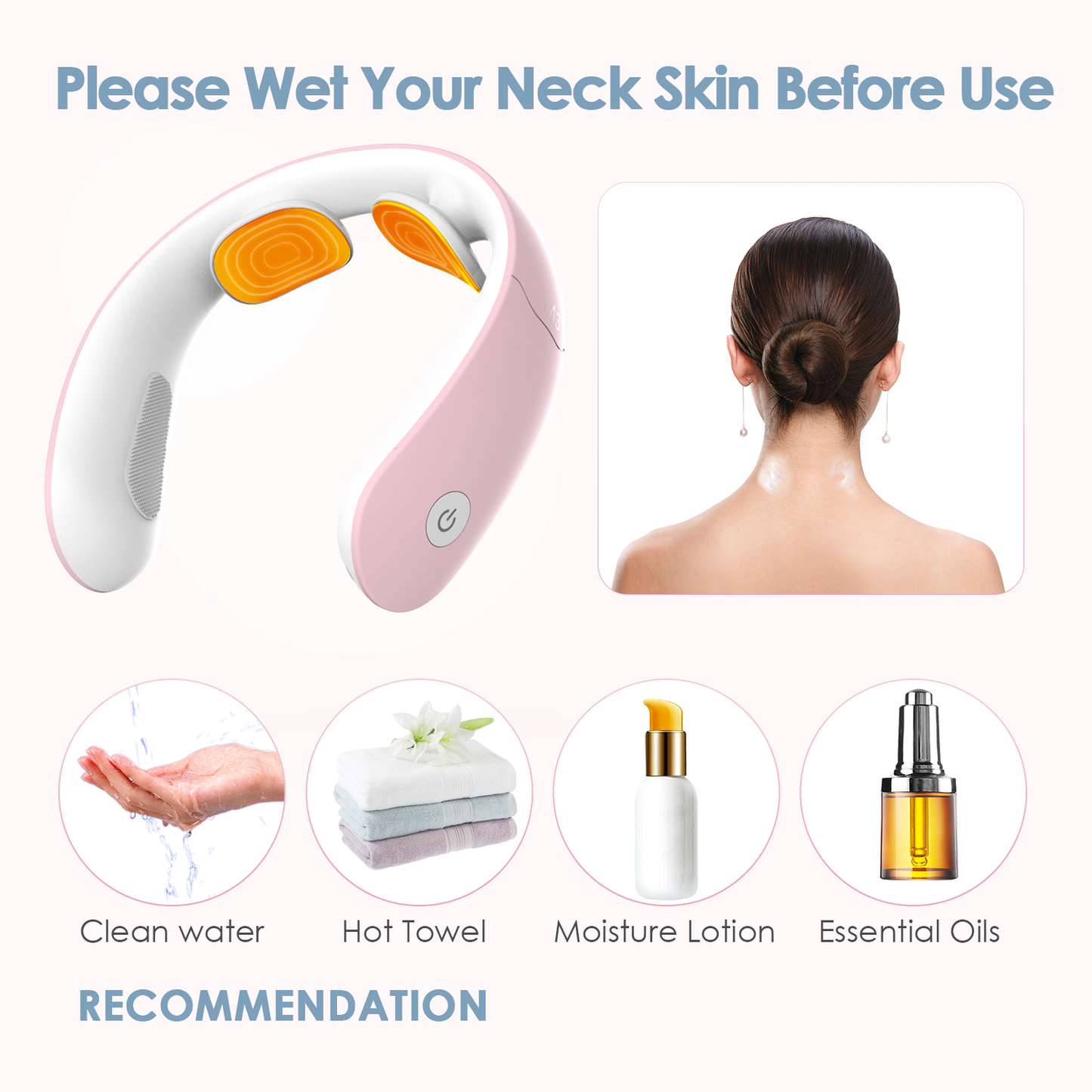 KaRQlife M3 Electric Neck Massager for Pain Relief