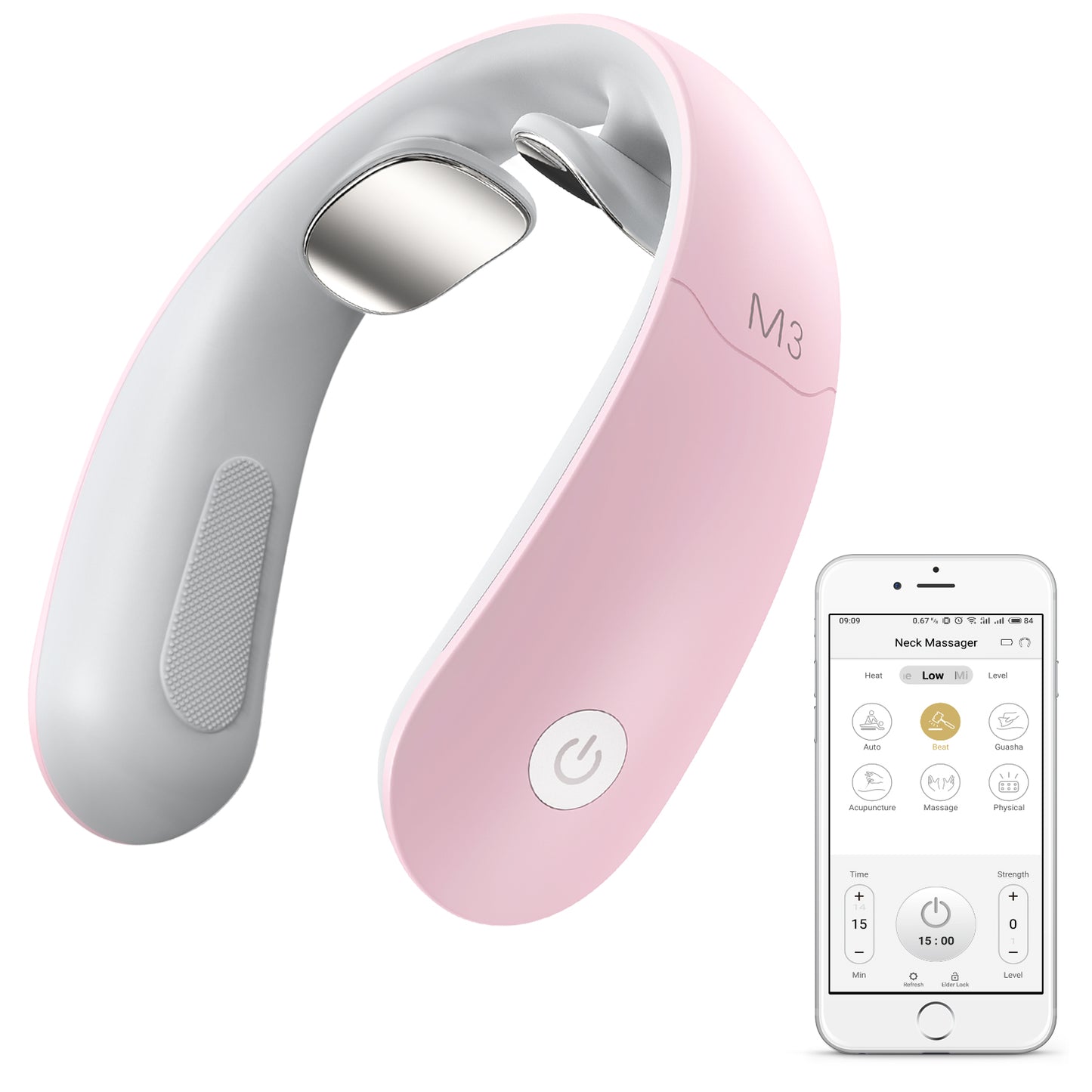 KaRQlife M3 Electric Neck Massager for Pain Relief