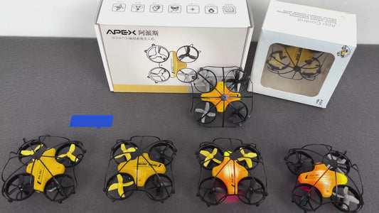 APEX AT-66BL Mini Programmable Educational Coding Drone for Kids ,Scratch Programming Toy,APP and Remote Control Drone
