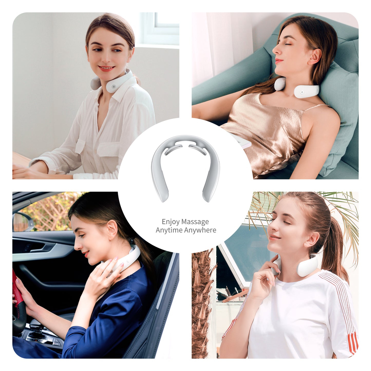 KaRQlife M3 Electric Neck Massager for Pain Relief