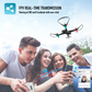 GPS Drones for Adults and Kids with FPV Live Video 1080p HD Camera, RC Quadcopter, APP Control Follow Me and Auto Return,5G WiFi Transmission,Follow Me Easy to Fly for Beginners