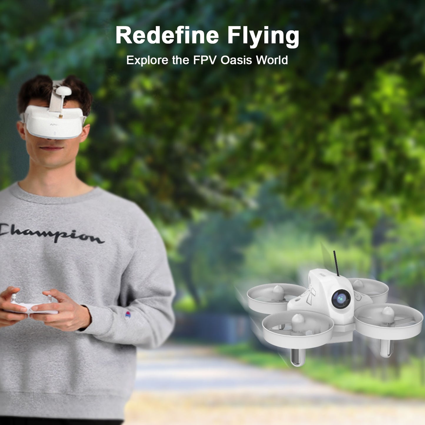 APEX VR70 2.0 Upgrad FPV Racing Drone with Head Tracking Mode