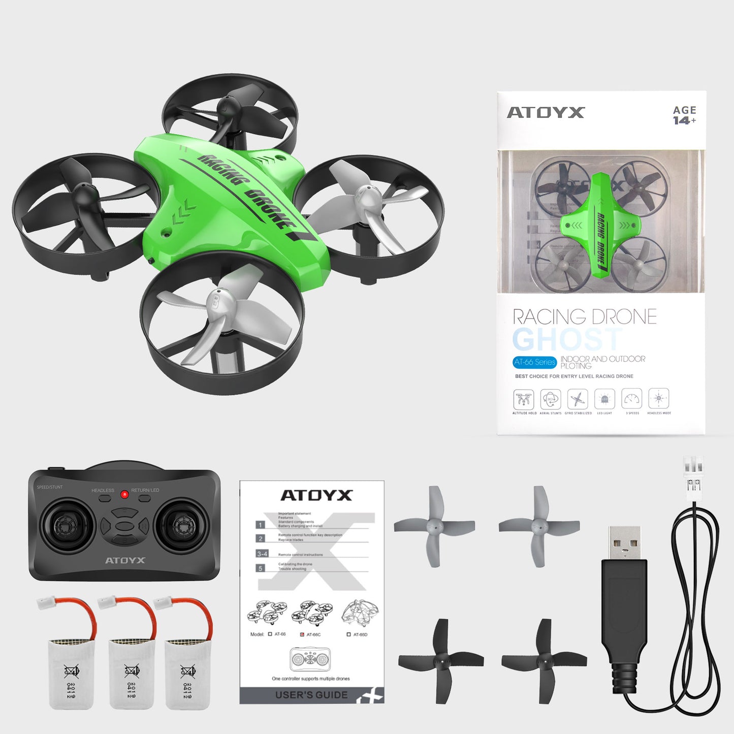ATOYX Drone Enfant D'intérieur Hélicoptère Télécommandé Quadcopter Mini Drones Pour Enfants Avec Mode Sans Tete Avion Mini Avec Telecommande Jouet Cadeau Pour Enfant Et Debutant At 66c Vert Fiche Te ATOYX Drone Enfant D'intérieur Hélicoptère Télécommandé Quadcopter Mini Drones Pour Enfants Avec Mode Sans Tete Avion Mini Avec Telecommande Jouet Cadeau Pour Enfant Et Debutant At 66c Vert Fiche Te